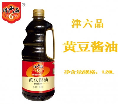 津六品黃豆醬油1.28L